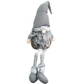 Wholesale - Grey Fabric Gnome 26.8"Hx6.5x4.5x26.8" C/P 12, UPC: 661838841137